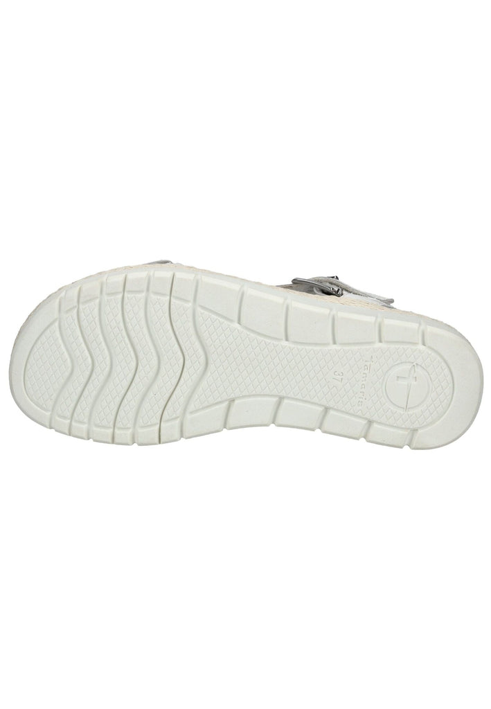 Tamaris Sandalen Leder Weiß - surf4shoes