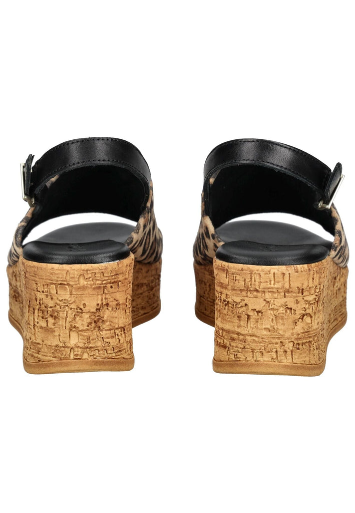 Tamaris Sandalen Leder Leopard - surf4shoes