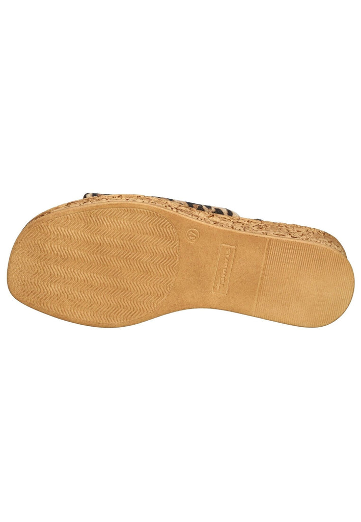 Tamaris Sandalen Leder Leopard - surf4shoes
