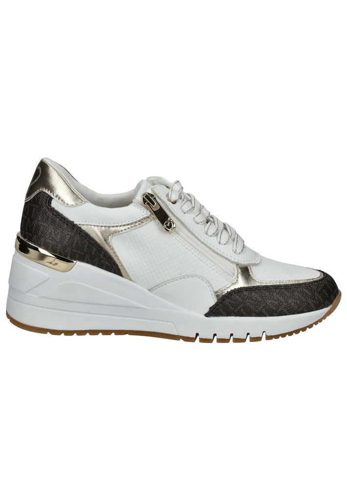 Marco Tozzi Sneaker Lederimitat Weiß/Schwarz - surf4shoes