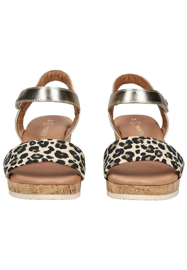 Marco Tozzi Sandalen Leder Leopard - surf4shoes