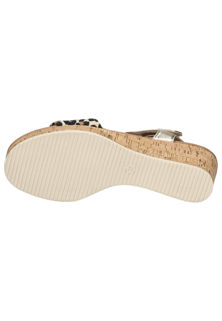 Marco Tozzi Sandalen Leder Leopard - surf4shoes