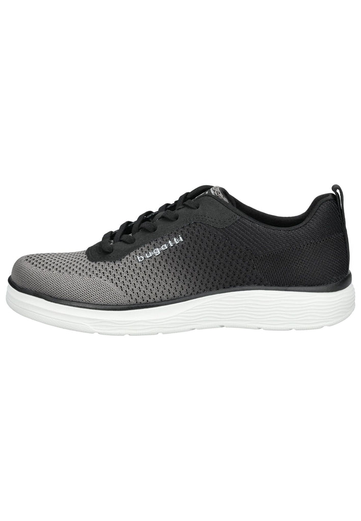 Bugatti Sneaker Textil Schwarz/Grau - surf4shoes