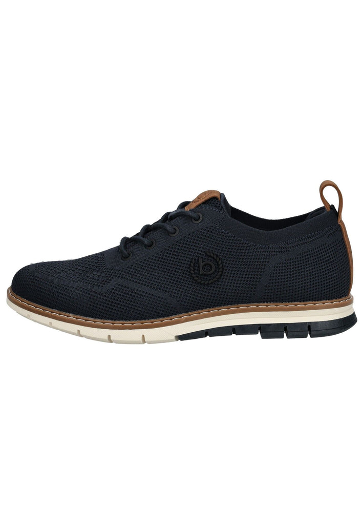 Bugatti Halbschuhe Textil Dunkelblau - surf4shoes