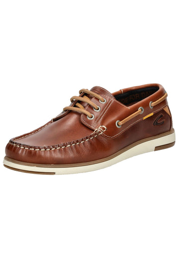 camel active Halbschuhe Leder Cognac - surf4shoes