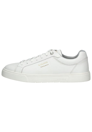 s.Oliver Sneaker Leder Weiß - surf4shoes