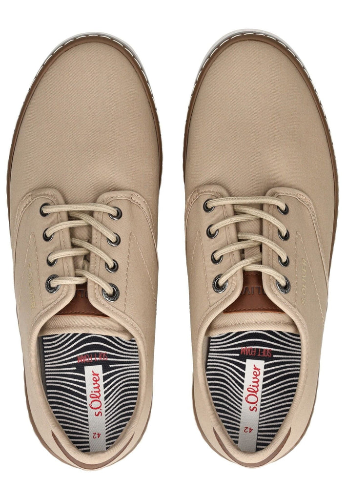s.Oliver Sneaker Textil Sand - surf4shoes