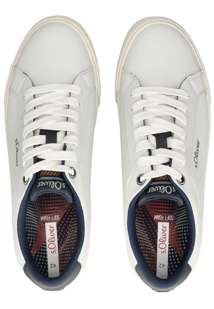s.Oliver Sneaker Synthetik Weiß - surf4shoes