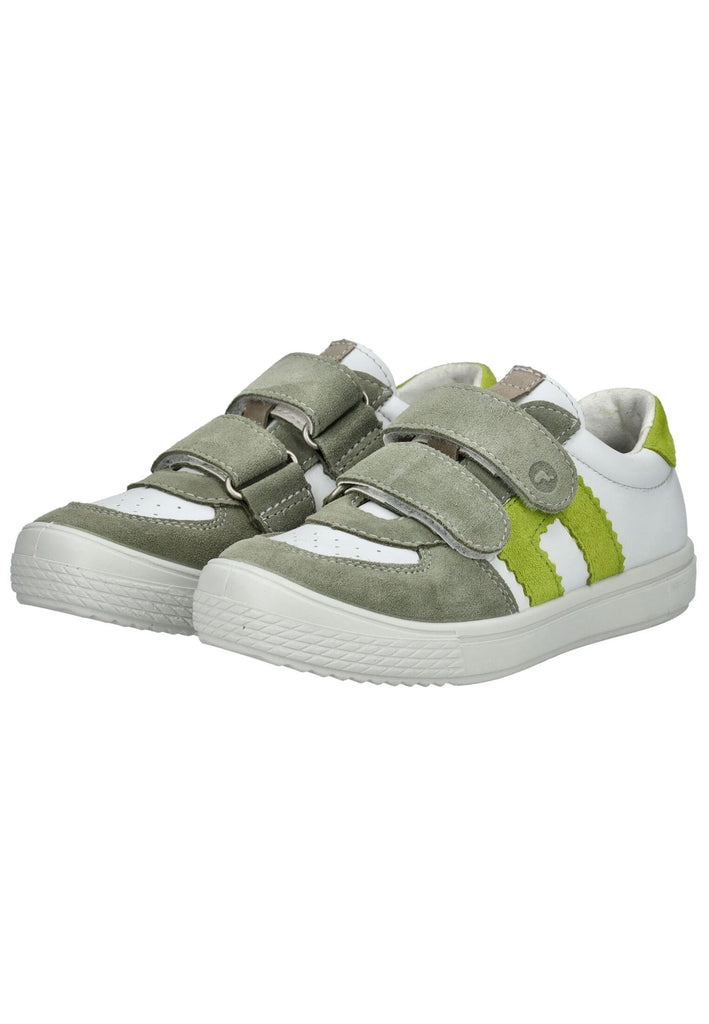 Ricosta Halbschuhe Leder Weiß/Grün - surf4shoes