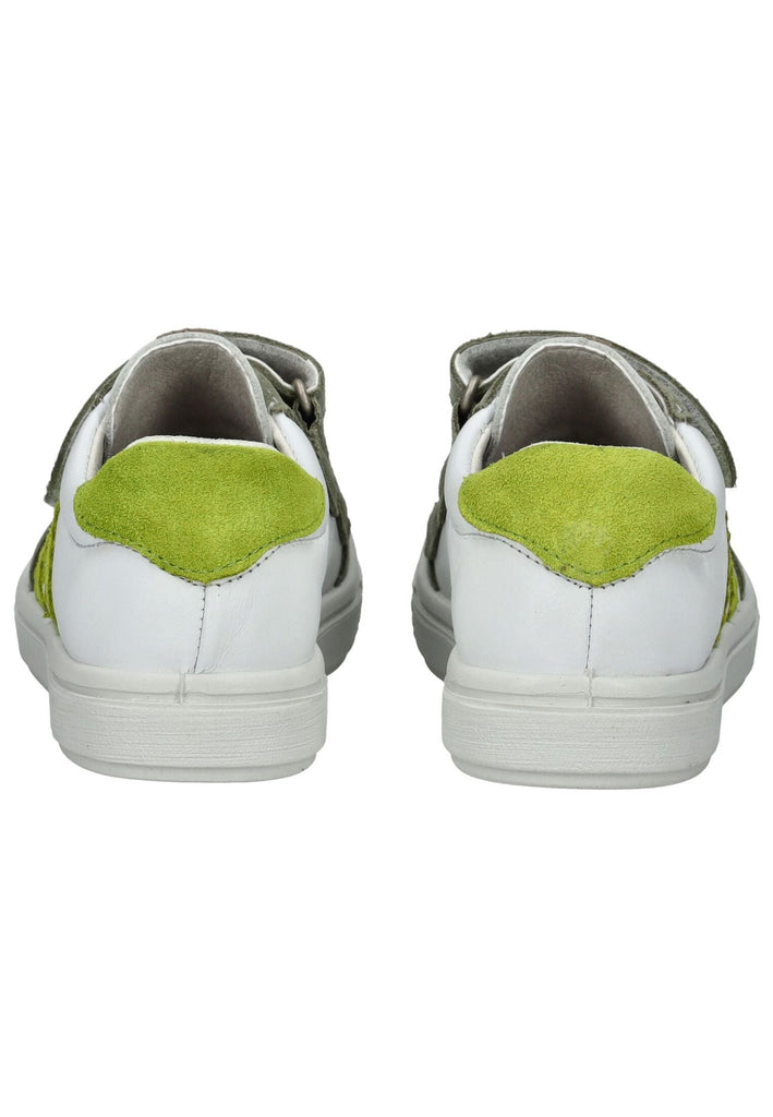 Ricosta Halbschuhe Leder Weiß/Grün - surf4shoes