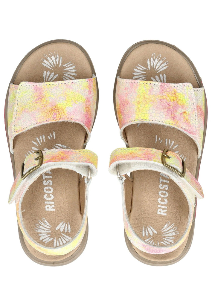 Ricosta Sandalen Leder Gelb - surf4shoes