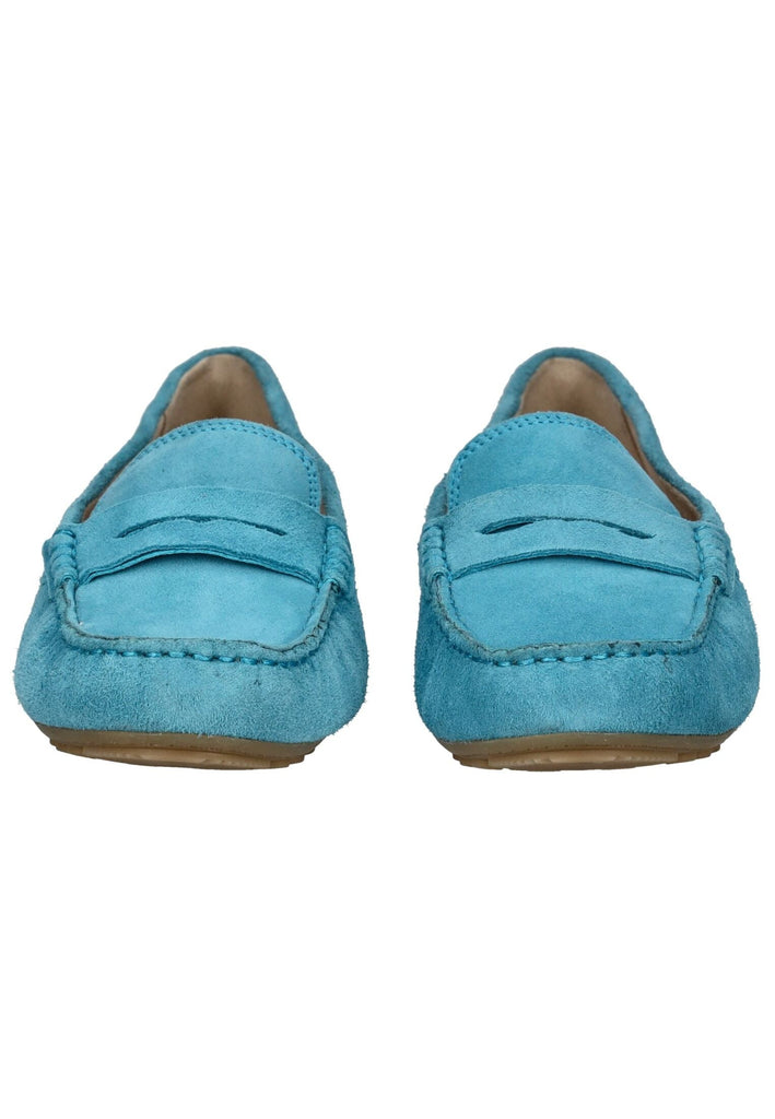 Caprice Slipper Veloursleder Blau - surf4shoes