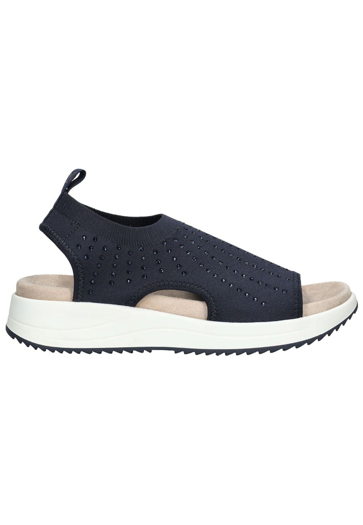 Caprice Sandalen Textil Ozean - surf4shoes