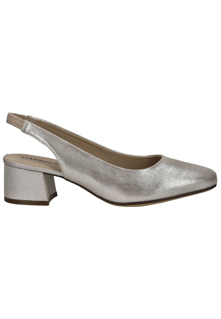 Caprice Pumps Leder Taupe - surf4shoes