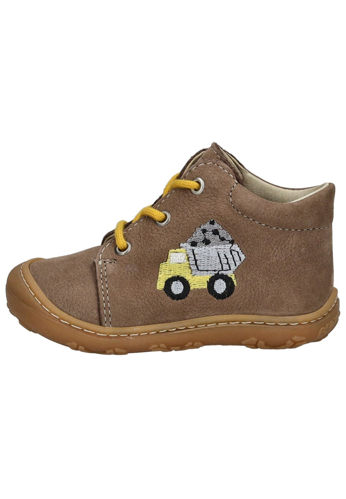 Pepino Halbschuhe Leder Schoko - surf4shoes