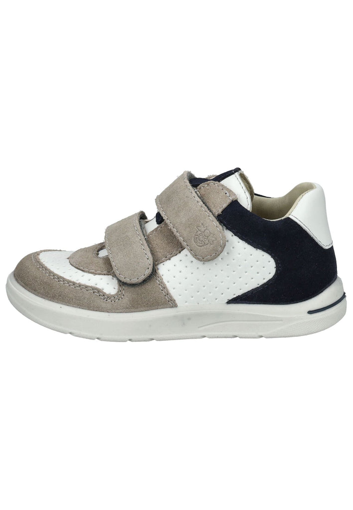 Pepino Halbschuhe Leder Weiß/Grau - surf4shoes