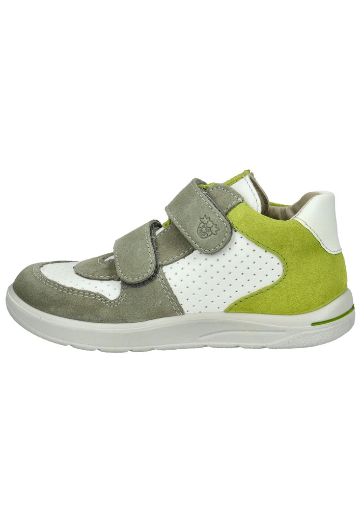 Pepino Halbschuhe Leder Weiß/Grün - surf4shoes