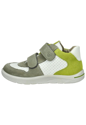 Pepino Halbschuhe Leder Weiß/Grün - surf4shoes