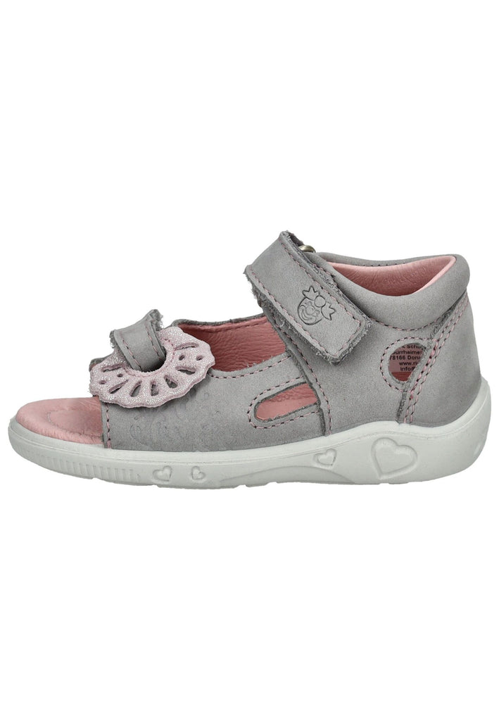 Pepino Sandalen Leder Grau/Rosa - surf4shoes