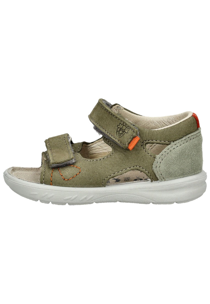 Pepino Sandalen Leder/Textil Grün - surf4shoes