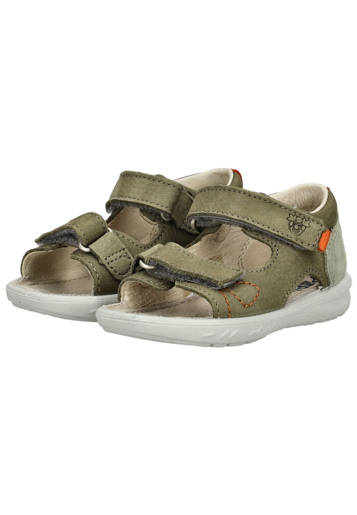 Pepino Sandalen Leder/Textil Grün - surf4shoes