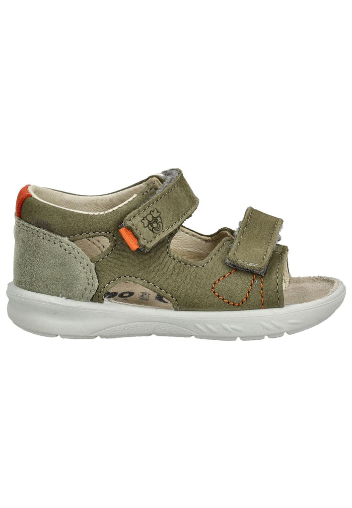 Pepino Sandalen Leder/Textil Grün - surf4shoes
