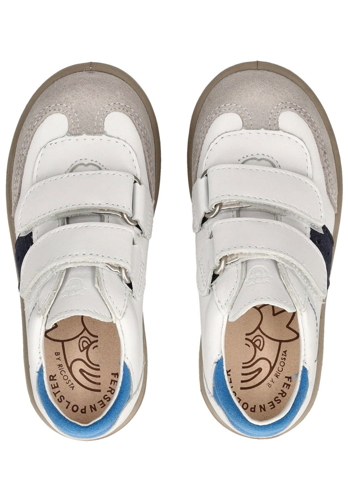 Pepino Sneaker Leder/Synthetik Weiß/Grau - surf4shoes