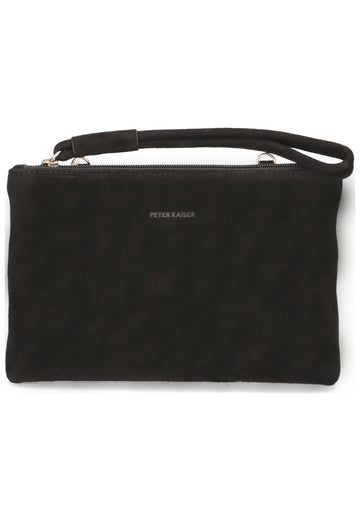 Peter Kaiser Taschen Veloursleder Schwarz - surf4shoes
