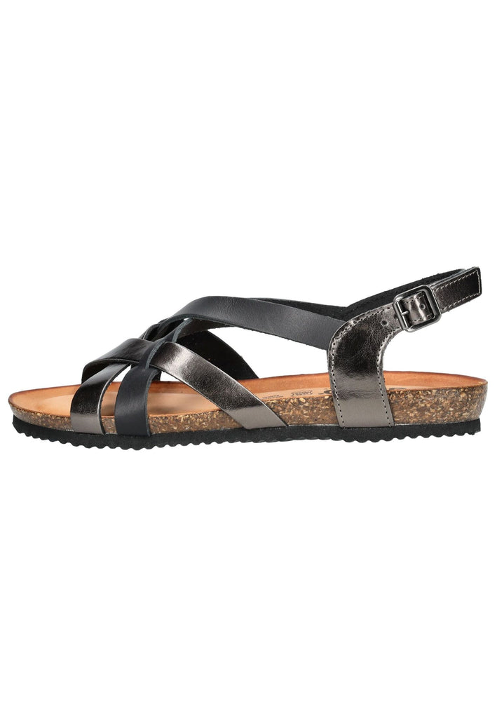 IGI&CO Sandalen Leder Schwarz/Schwarz - surf4shoes