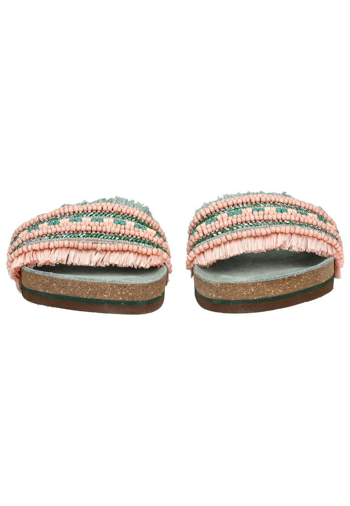 Lazamani Pantoletten Leder Sage - surf4shoes