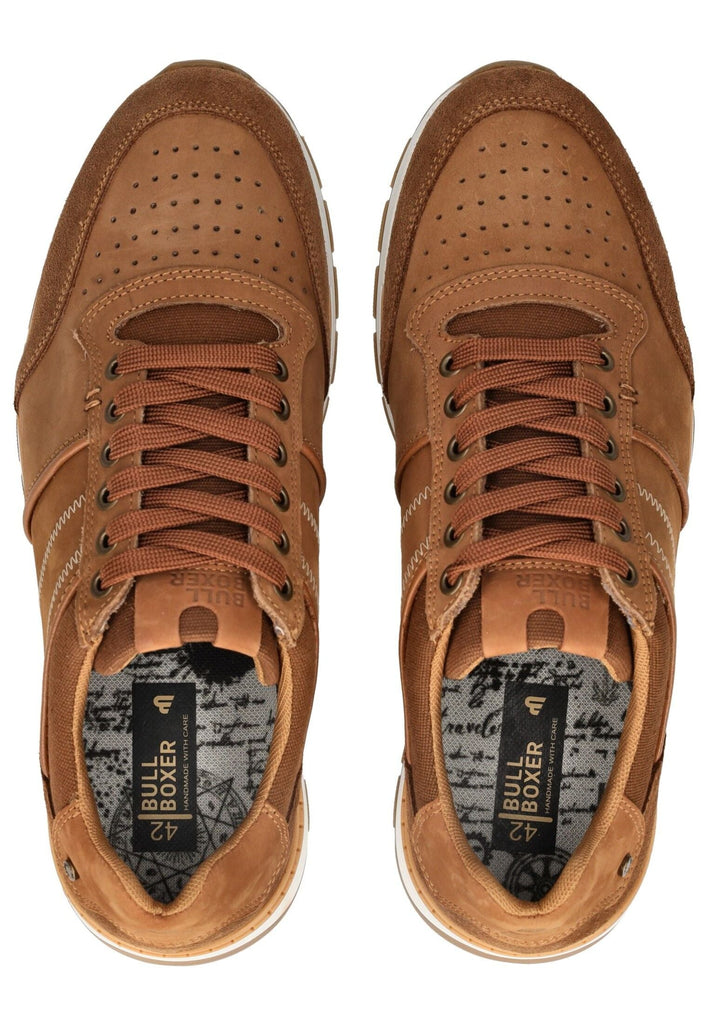 Bullboxer Sneaker Leder Cognac - surf4shoes