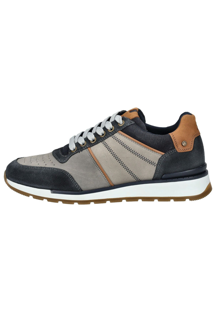 Bullboxer Sneaker Leder Navy/Grau - surf4shoes