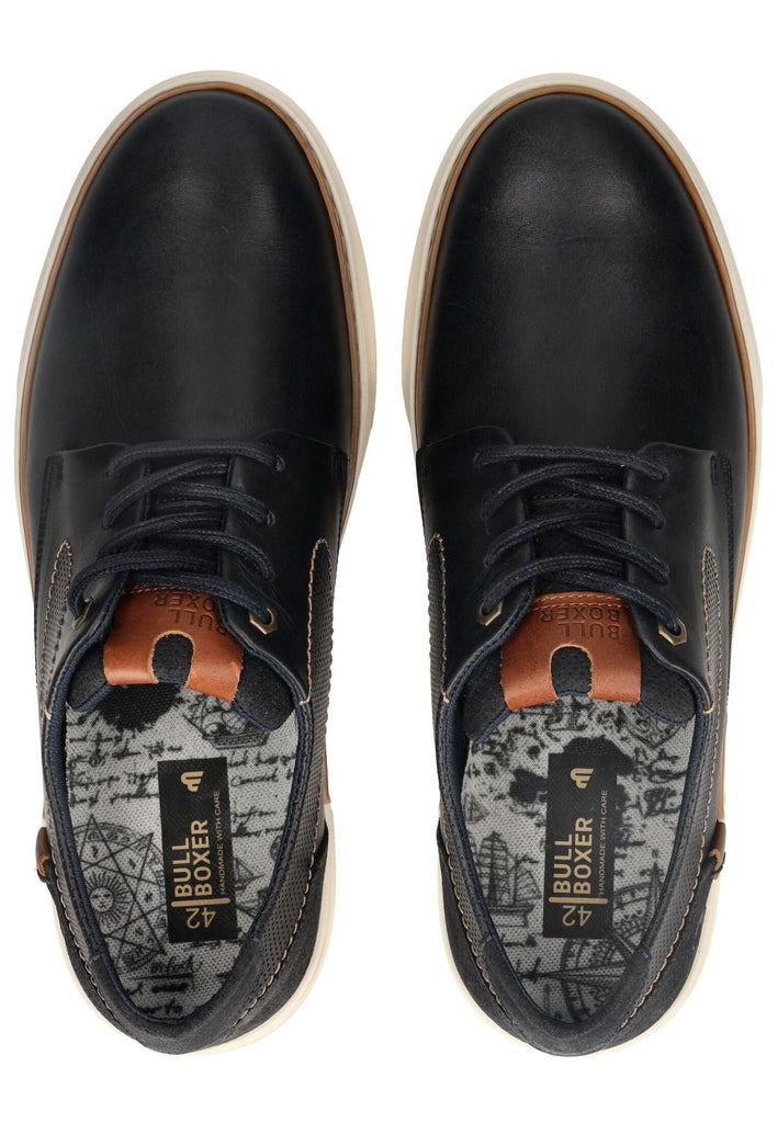 Bullboxer Sneaker Leder Navy - surf4shoes