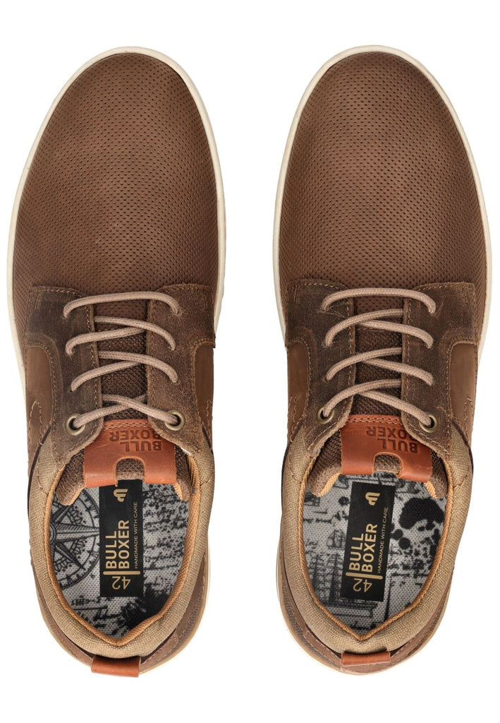 Bullboxer Sneaker Veloursleder Dunkelbraun - surf4shoes