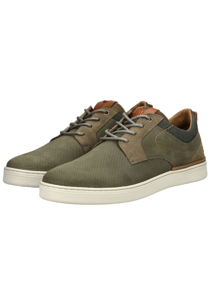 Bullboxer Sneaker Veloursleder Khaki - surf4shoes