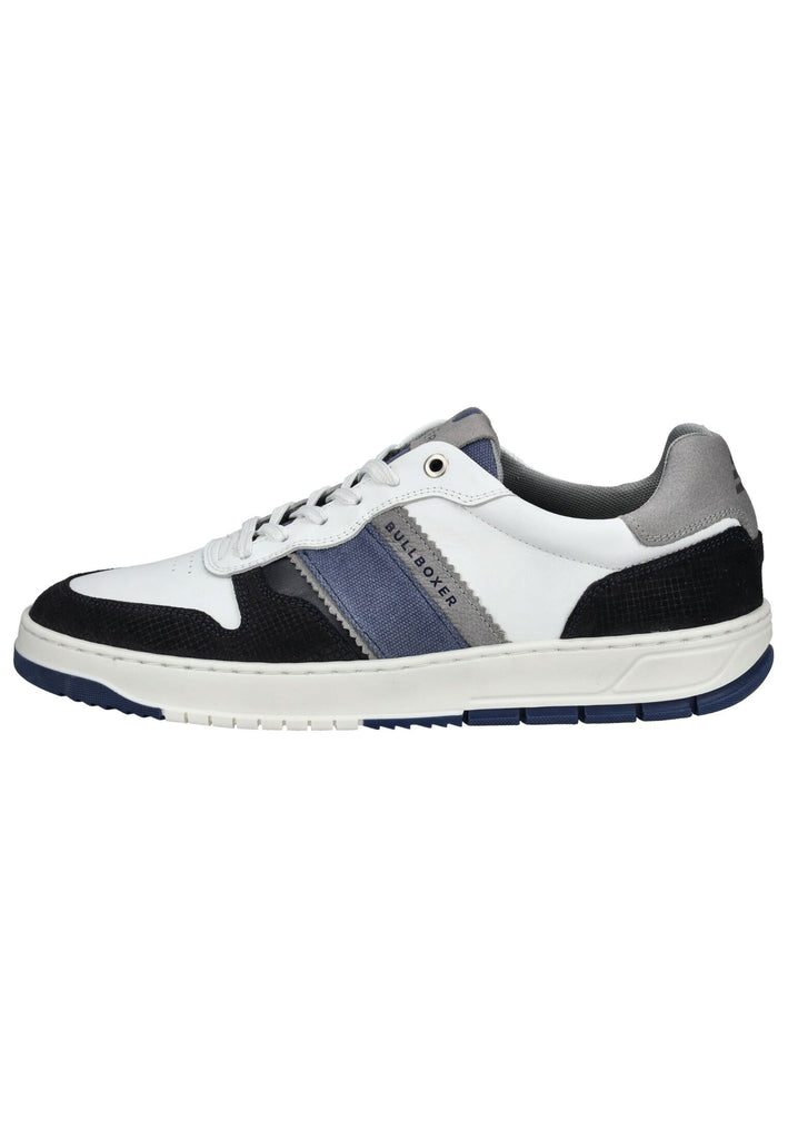 Bullboxer Sneaker Leder Navy/Weiß - surf4shoes