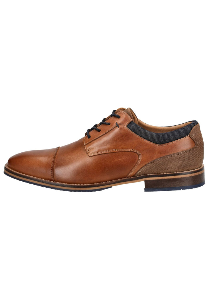 Bullboxer Businessschuhe Leder Cognac - surf4shoes
