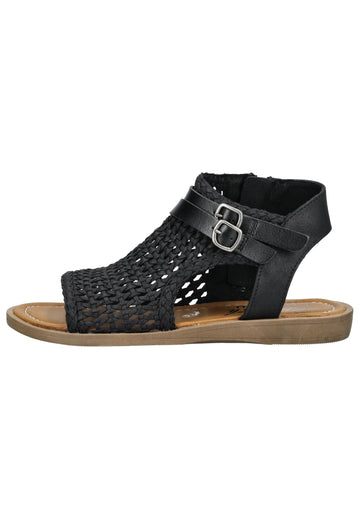 Blowfish Sandalen Lederimitat Schwarz - surf4shoes