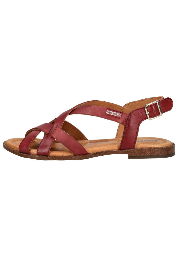 Pikolinos Sandalen Leder Rot - surf4shoes
