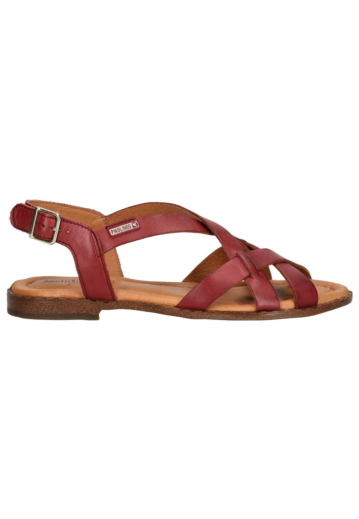 Pikolinos Sandalen Leder Rot - surf4shoes