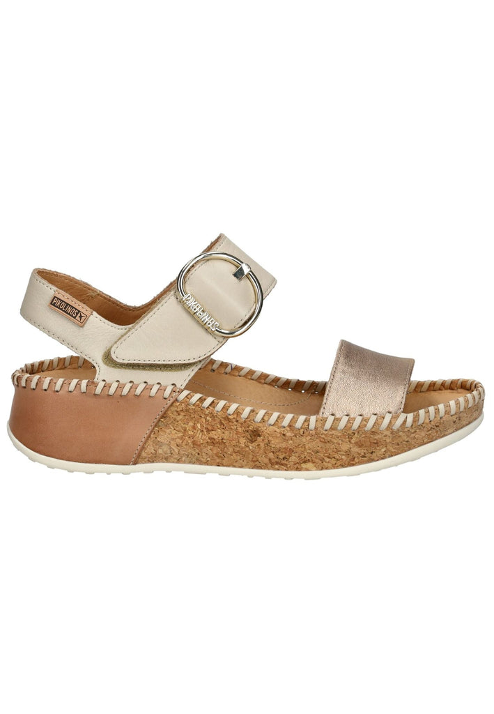Pikolinos Sandalen Leder Champagne - surf4shoes