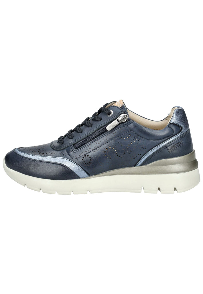 Pikolinos Sneaker Leder/Textil Blau - surf4shoes