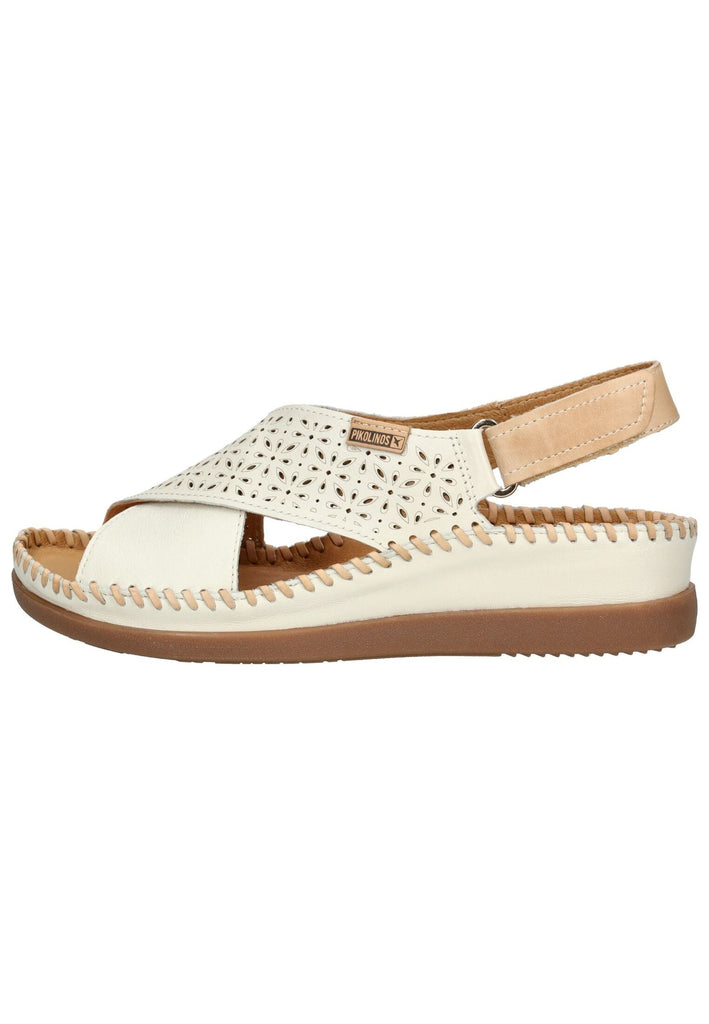Pikolinos Sandalen Leder Creme - surf4shoes
