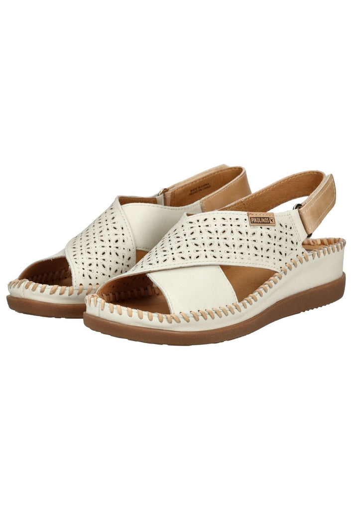 Pikolinos Sandalen Leder Creme - surf4shoes