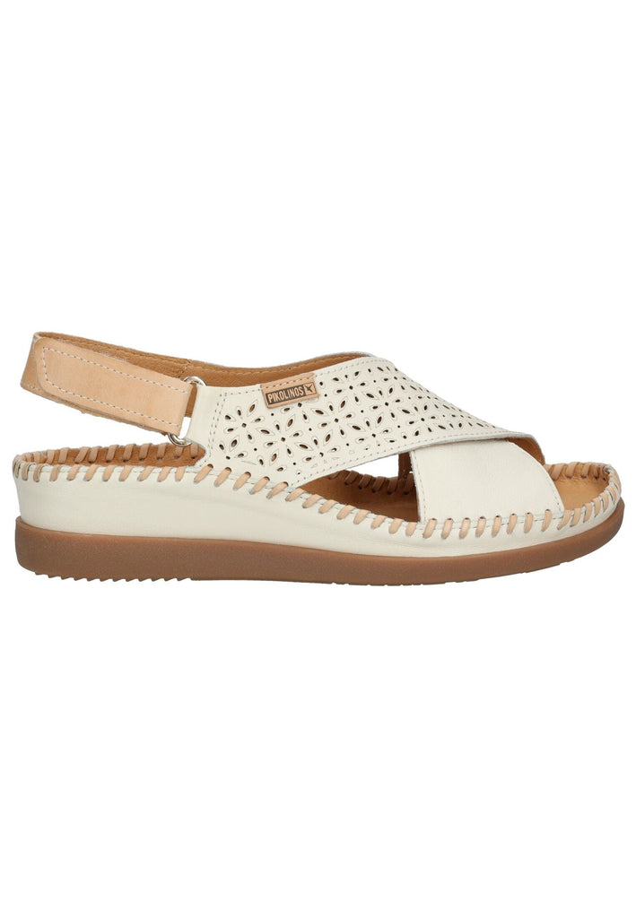 Pikolinos Sandalen Leder Creme - surf4shoes