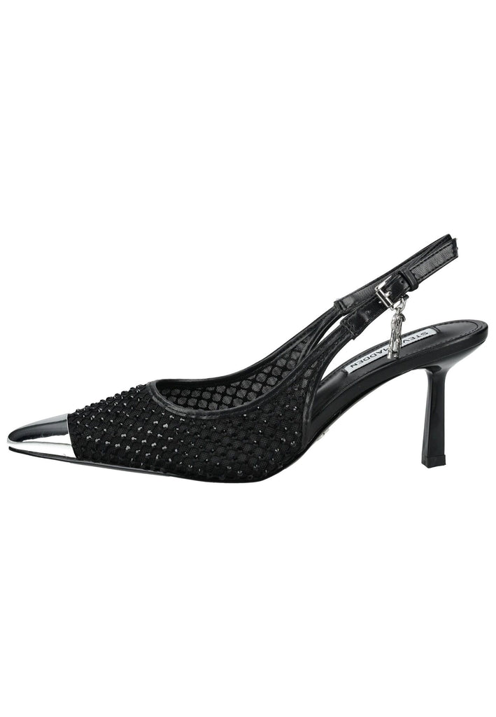 Steve Madden Pumps Synthetik/Textil Schwarz - surf4shoes