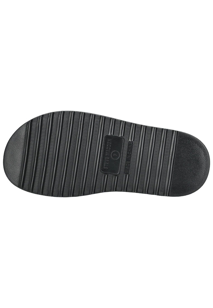 Steve Madden Pantoletten Lederimitat Schwarz - surf4shoes