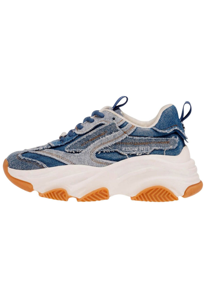 Steve Madden Sneaker Lederimitat/Textil Denim - surf4shoes