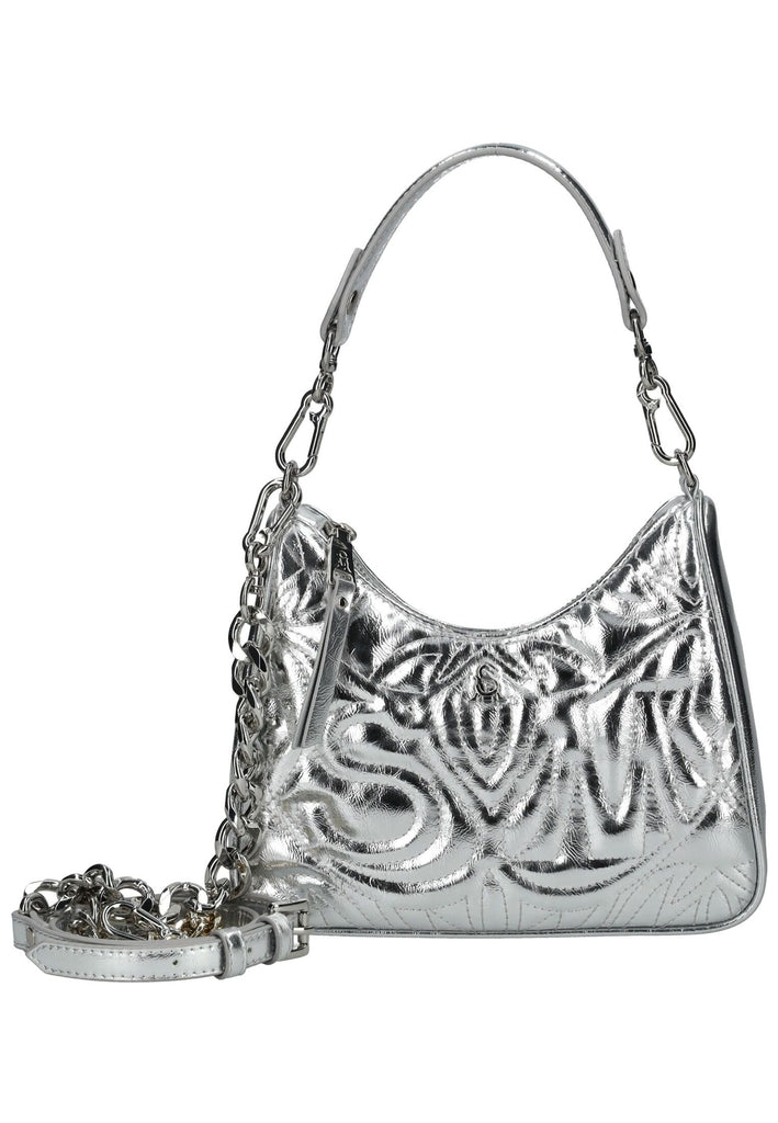 Steve Madden Taschen Lederimitat Silber - surf4shoes
