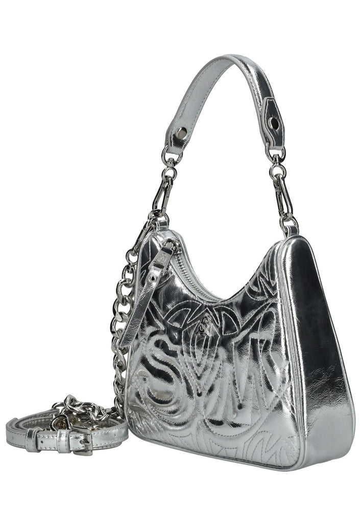 Steve Madden Taschen Lederimitat Silber - surf4shoes
